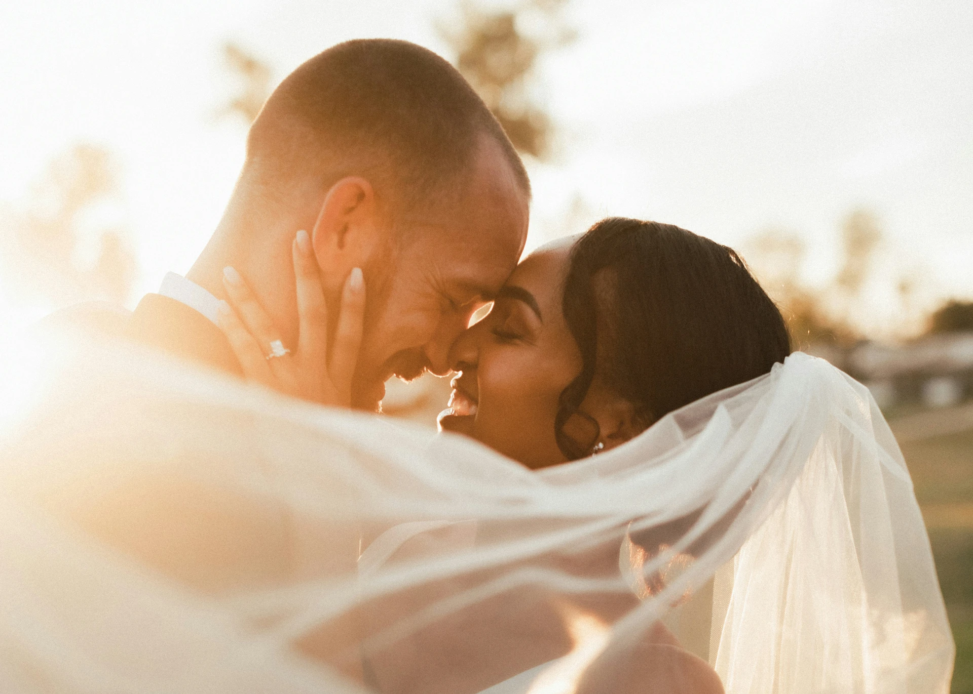 Couple getting married
